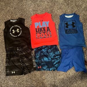 Boys Under Armour Short Sets